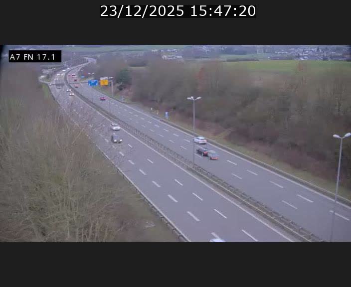 <h2>Caméra trafic Luxembourg - A7, Merscherbierg direction Mersch</h2>