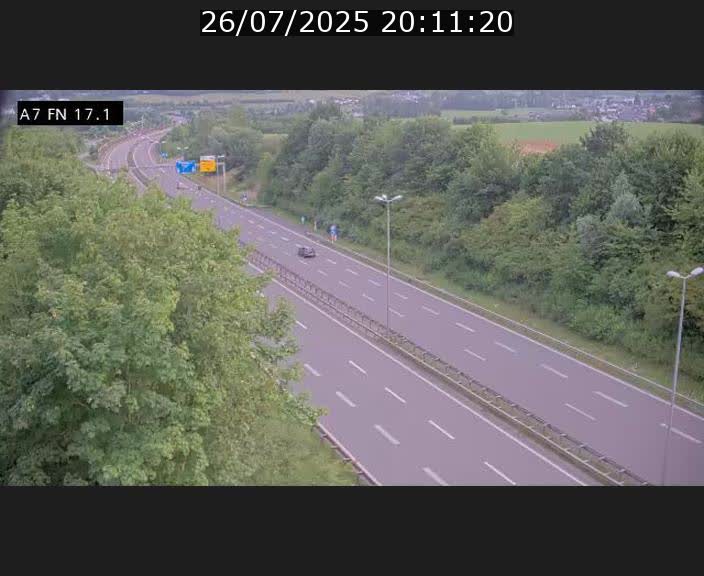 <h2>Caméra trafic Luxembourg - A7, Merscherbierg direction Mersch</h2>