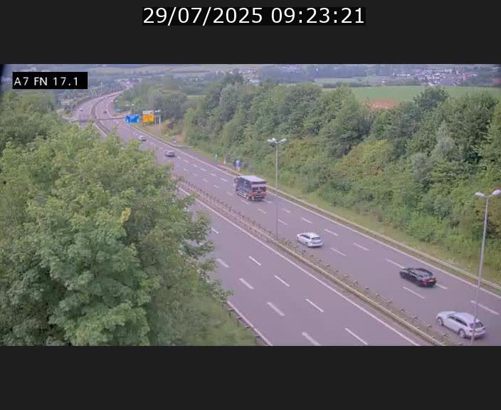 <h2>Caméra trafic Luxembourg - A7, Merscherbierg direction Mersch</h2>