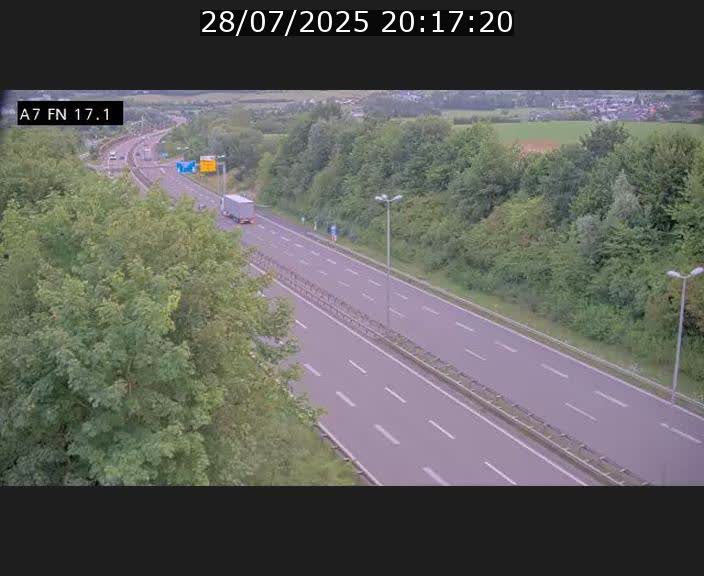 <h2>Caméra trafic Luxembourg - A7, Merscherbierg direction Mersch</h2>
