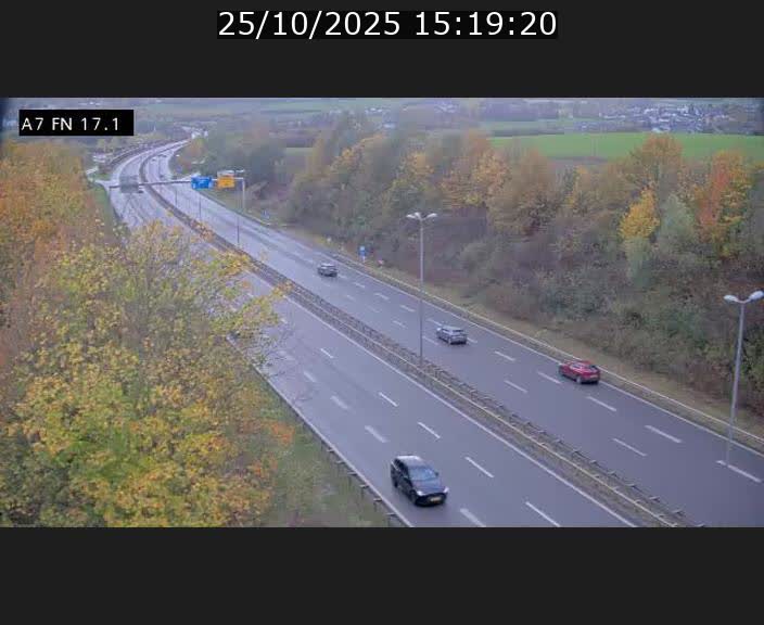 <h2>Caméra trafic Luxembourg - A7, Merscherbierg direction Mersch</h2>