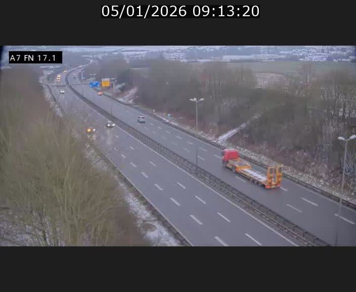 <h2>Caméra trafic Luxembourg - A7, Merscherbierg direction Mersch</h2>