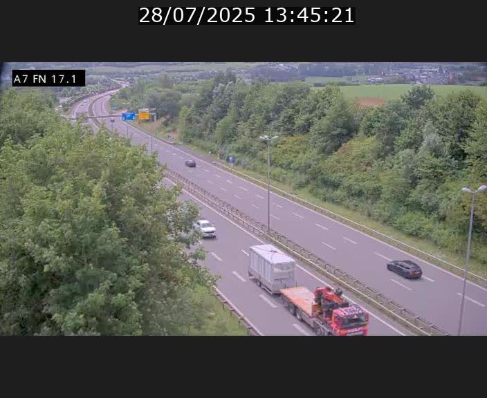 <h2>Caméra trafic Luxembourg - A7, Merscherbierg direction Mersch</h2>