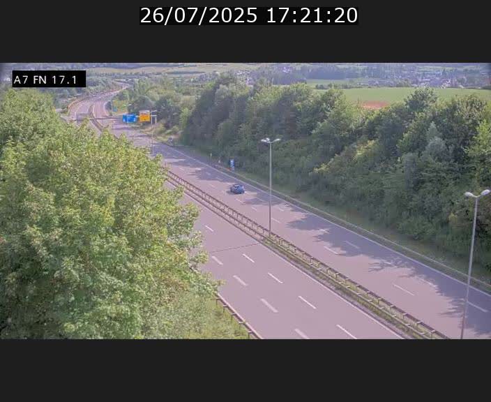 <h2>Caméra trafic Luxembourg - A7, Merscherbierg direction Mersch</h2>