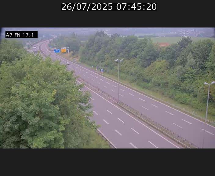 <h2>Caméra trafic Luxembourg - A7, Merscherbierg direction Mersch</h2>