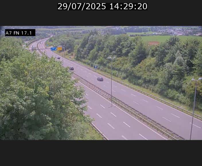 <h2>Caméra trafic Luxembourg - A7, Merscherbierg direction Mersch</h2>