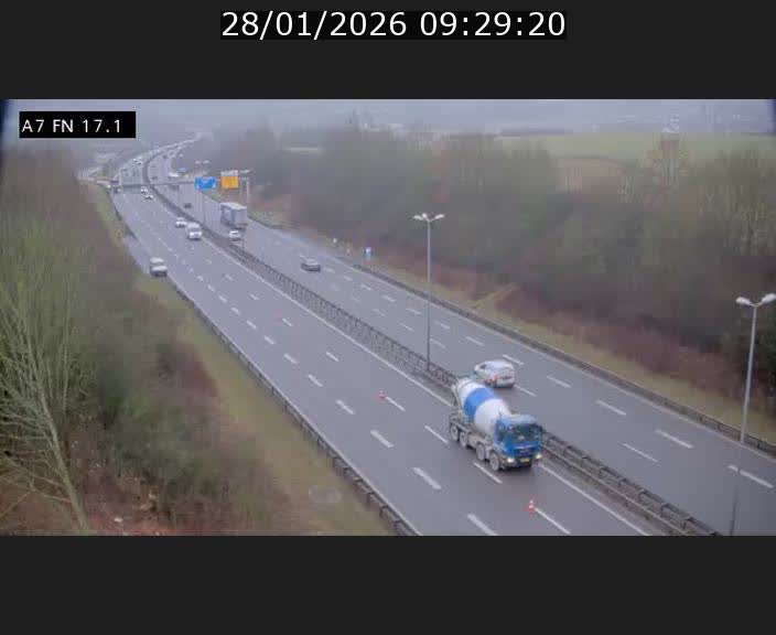 <h2>Caméra trafic Luxembourg - A7, Merscherbierg direction Mersch</h2>