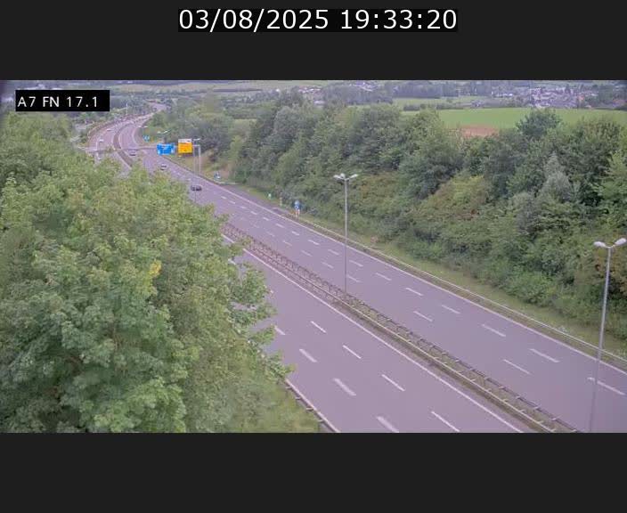 <h2>Caméra trafic Luxembourg - A7, Merscherbierg direction Mersch</h2>
