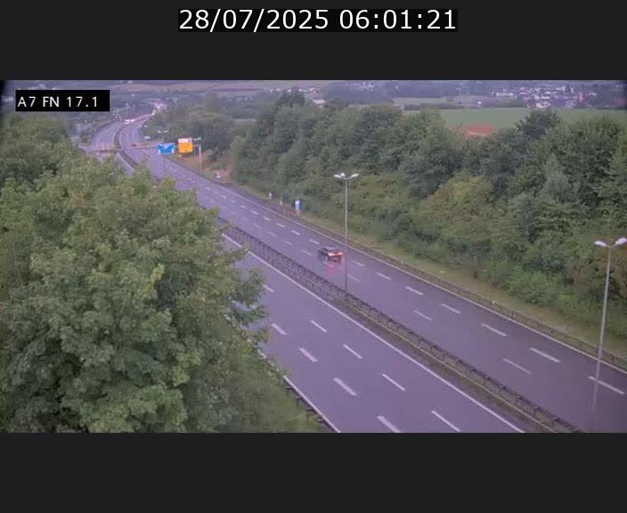 <h2>Caméra trafic Luxembourg - A7, Merscherbierg direction Mersch</h2>