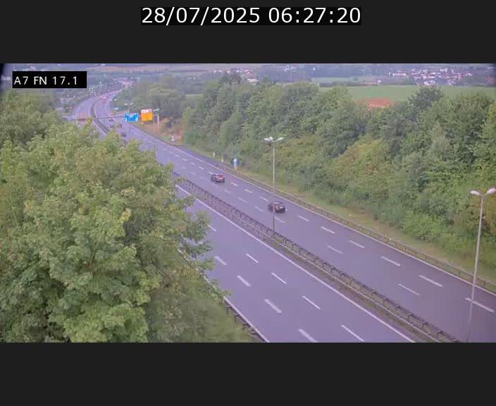 <h2>Caméra trafic Luxembourg - A7, Merscherbierg direction Mersch</h2>