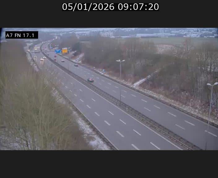 <h2>Caméra trafic Luxembourg - A7, Merscherbierg direction Mersch</h2>