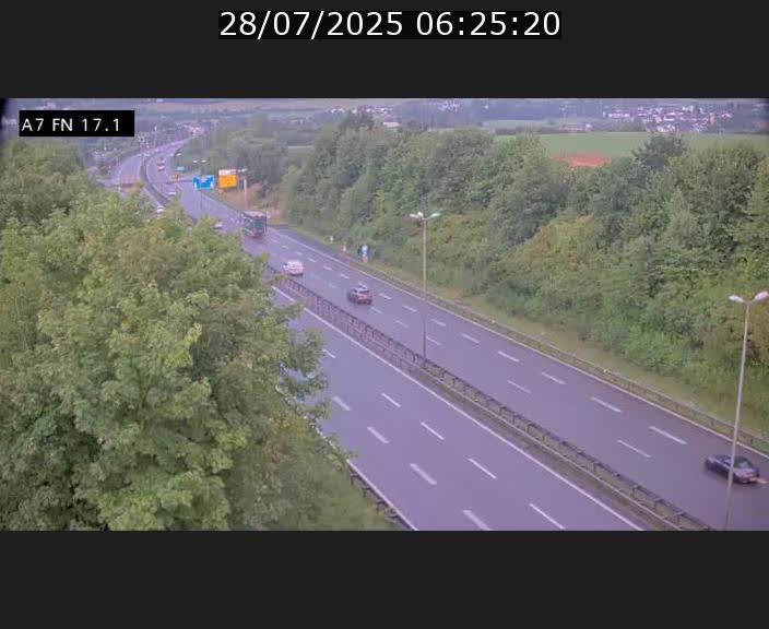 <h2>Caméra trafic Luxembourg - A7, Merscherbierg direction Mersch</h2>