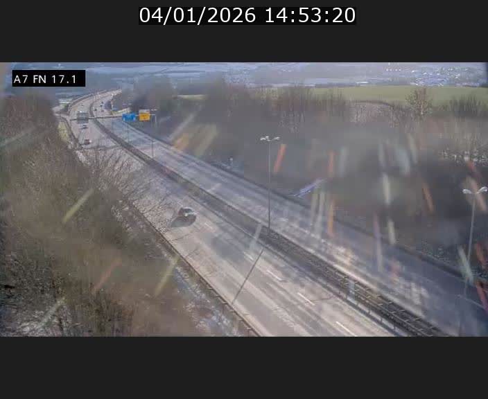 <h2>Caméra trafic Luxembourg - A7, Merscherbierg direction Mersch</h2>