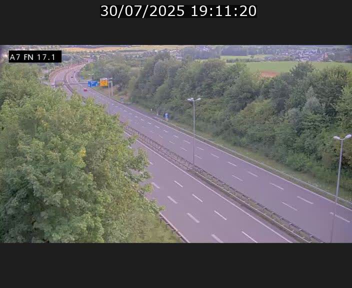 <h2>Caméra trafic Luxembourg - A7, Merscherbierg direction Mersch</h2>