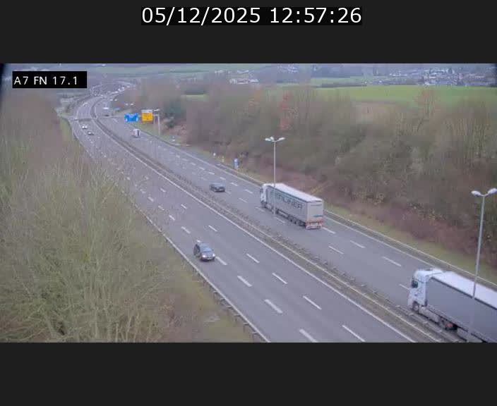 <h2>Caméra trafic Luxembourg - A7, Merscherbierg direction Mersch</h2>