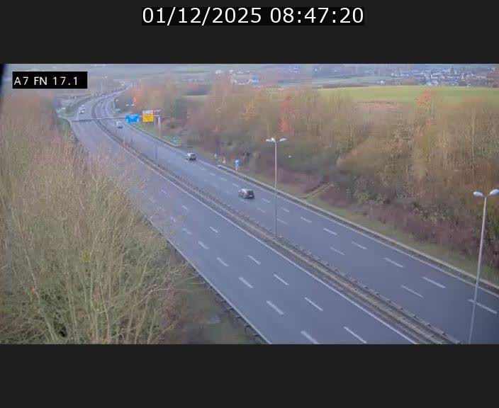 <h2>Caméra trafic Luxembourg - A7, Merscherbierg direction Mersch</h2>