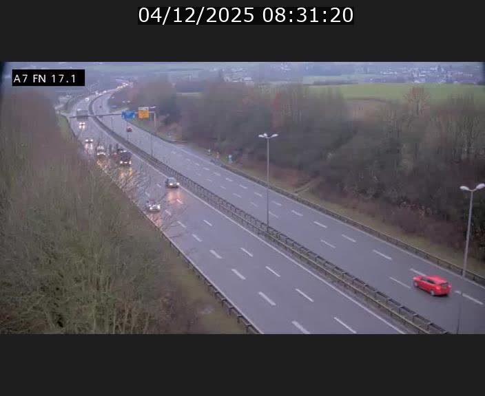 <h2>Caméra trafic Luxembourg - A7, Merscherbierg direction Mersch</h2>
