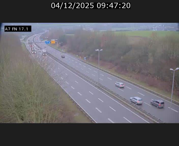 <h2>Caméra trafic Luxembourg - A7, Merscherbierg direction Mersch</h2>