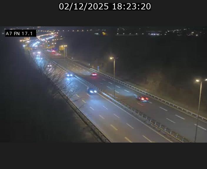 <h2>Caméra trafic Luxembourg - A7, Merscherbierg direction Mersch</h2>