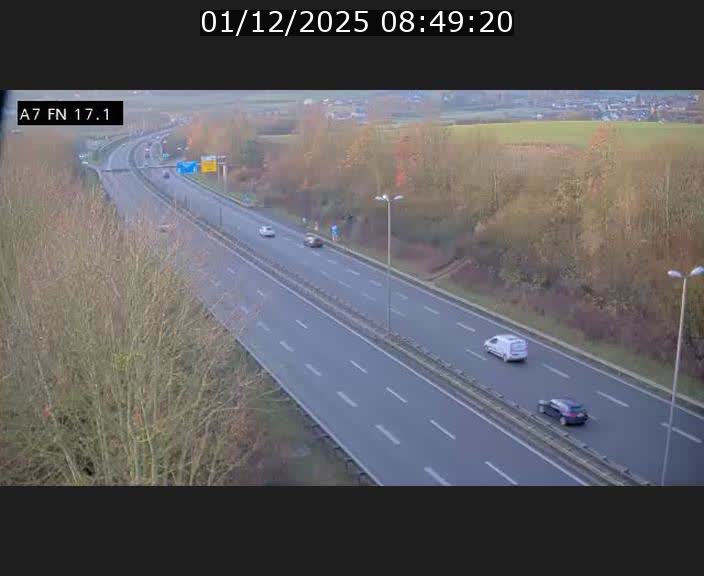 <h2>Caméra trafic Luxembourg - A7, Merscherbierg direction Mersch</h2>
