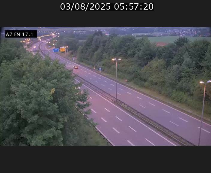 <h2>Caméra trafic Luxembourg - A7, Merscherbierg direction Mersch</h2>