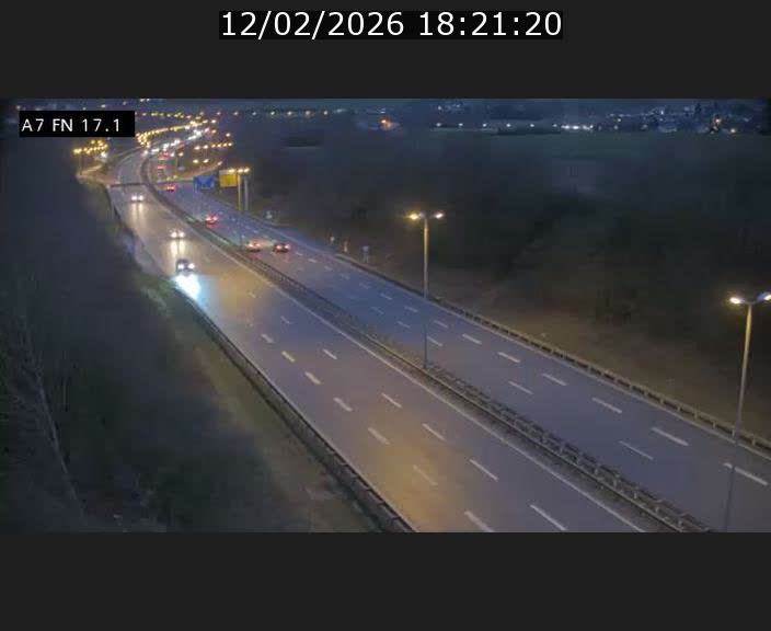 <h2>Caméra trafic Luxembourg - A7, Merscherbierg direction Mersch</h2>
