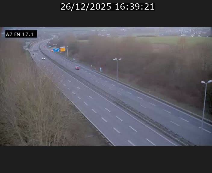 <h2>Caméra trafic Luxembourg - A7, Merscherbierg direction Mersch</h2>