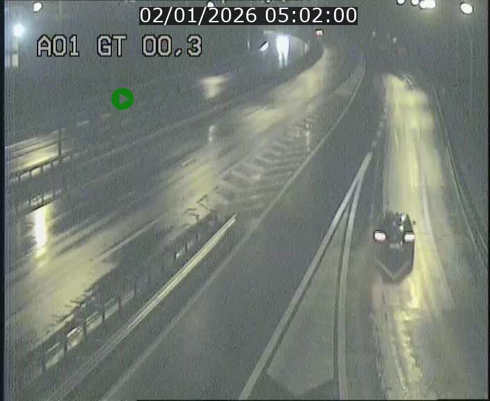 Traffic live webcam Luxembourg Croix de Gasperich - A1 direction Kirchberg - BK 0.3