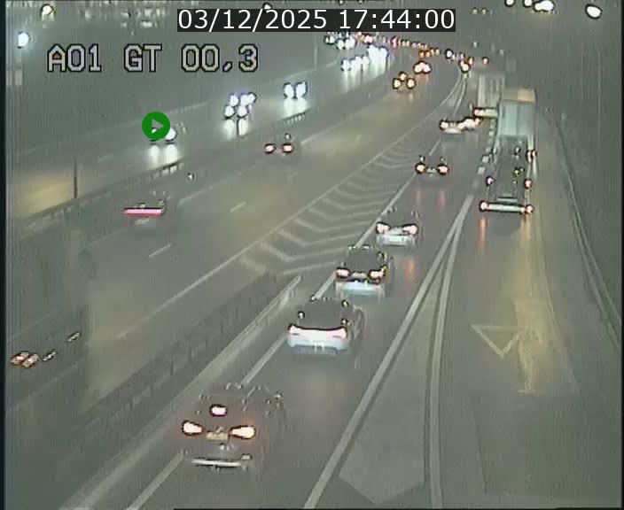 <h2>Traffic live webcam Luxembourg Croix de Gasperich - A1 direction Kirchberg - BK 0.3</h2>