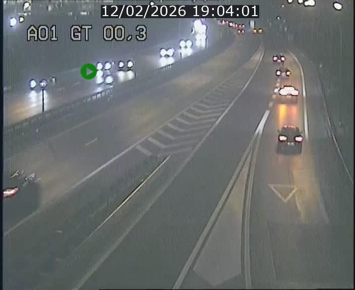 Traffic live webcam Luxembourg Croix de Gasperich - A1 direction Kirchberg - BK 0.3