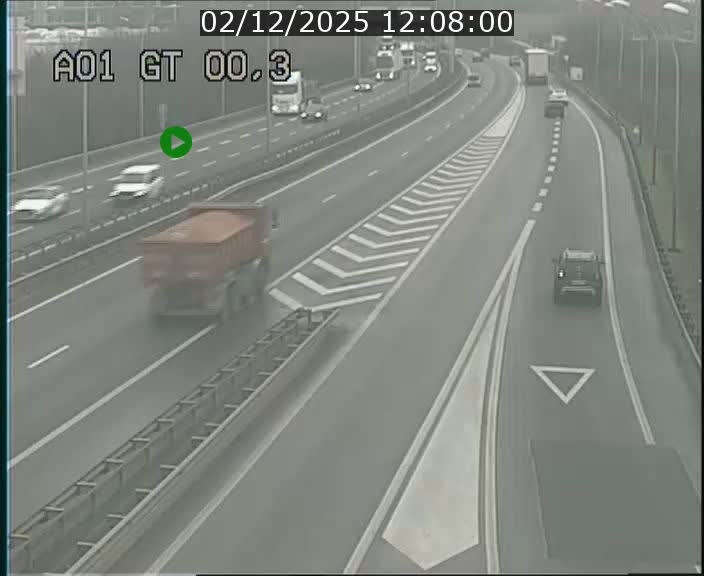 <h2>Traffic live webcam Luxembourg Croix de Gasperich - A1 direction Kirchberg - BK 0.3</h2>