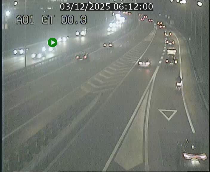 <h2>Traffic live webcam Luxembourg Croix de Gasperich - A1 direction Kirchberg - BK 0.3</h2>