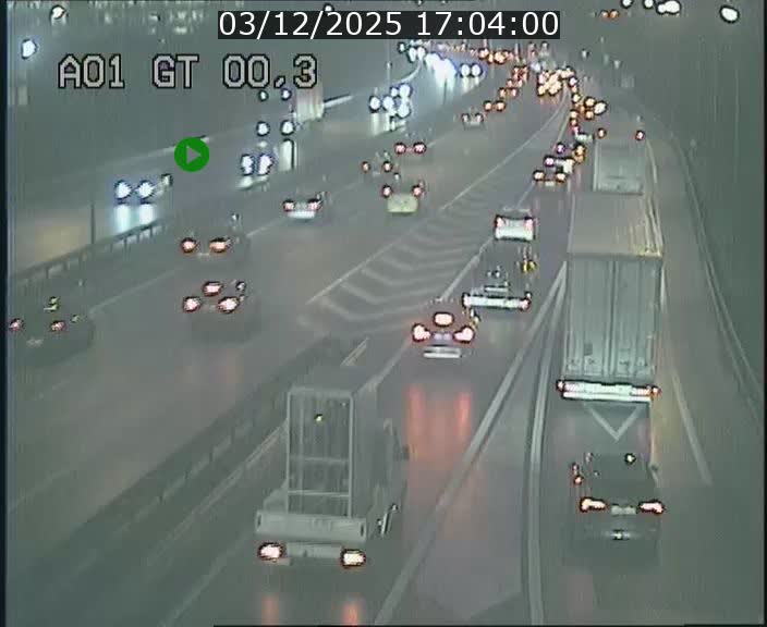 <h2>Traffic live webcam Luxembourg Croix de Gasperich - A1 direction Kirchberg - BK 0.3</h2>