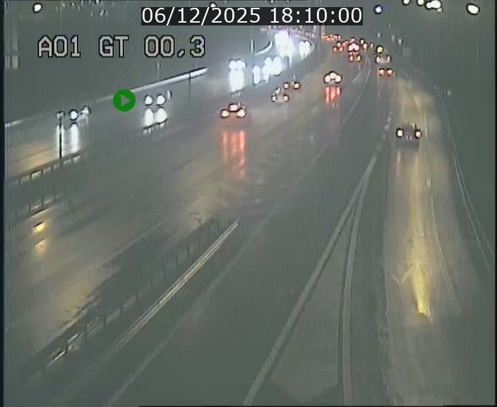 <h2>Traffic live webcam Luxembourg Croix de Gasperich - A1 direction Kirchberg - BK 0.3</h2>