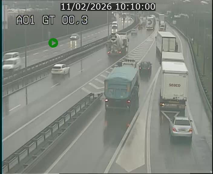 <h2>Traffic live webcam Luxembourg Croix de Gasperich - A1 direction Kirchberg - BK 0.3</h2>