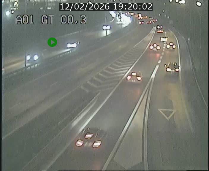 <h2>Traffic live webcam Luxembourg Croix de Gasperich - A1 direction Kirchberg - BK 0.3</h2>