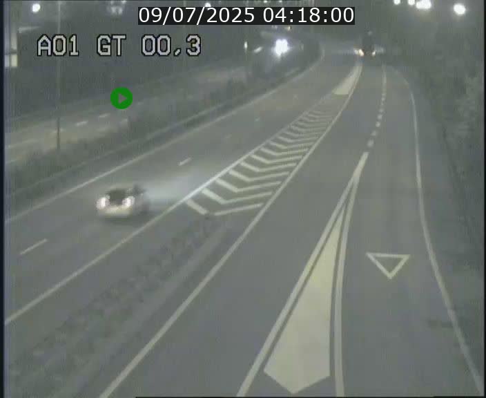Traffic live webcam Luxembourg Croix de Gasperich - A1 direction Kirchberg - BK 0.3