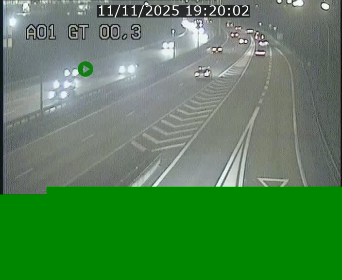 Traffic live webcam Luxembourg Croix de Gasperich - A1 direction Kirchberg - BK 0.3