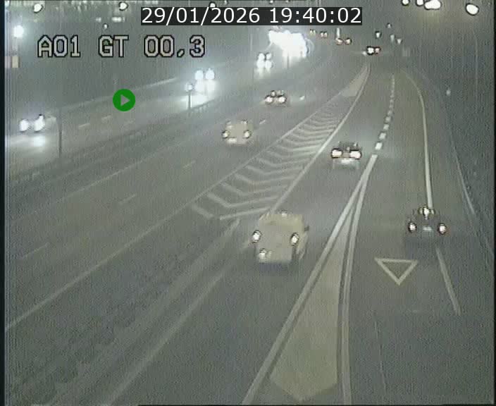 <h2>Traffic live webcam Luxembourg Croix de Gasperich - A1 direction Kirchberg - BK 0.3</h2>