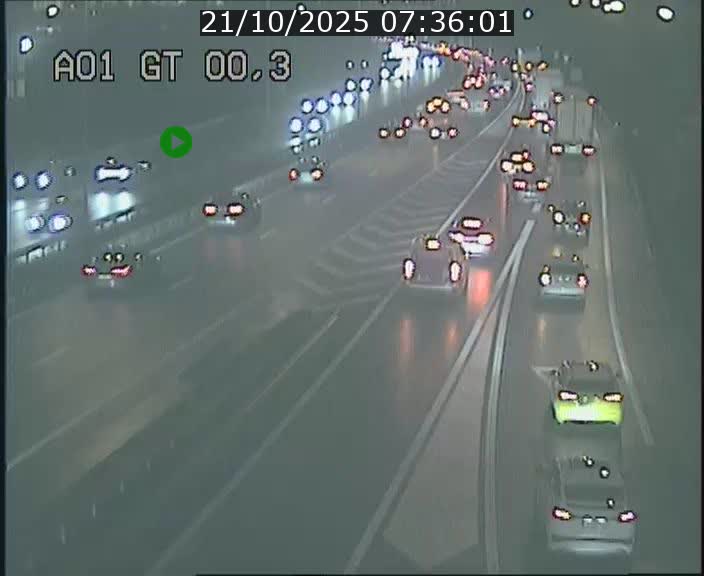 <h2>Traffic live webcam Luxembourg Croix de Gasperich - A1 direction Kirchberg - BK 0.3</h2>