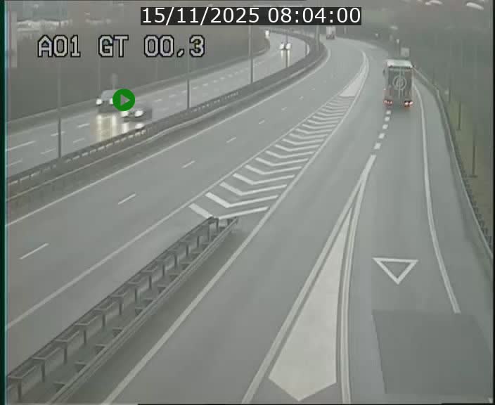 Traffic live webcam Luxembourg Croix de Gasperich - A1 direction Kirchberg - BK 0.3