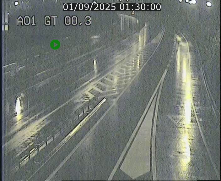 Traffic live webcam Luxembourg Croix de Gasperich - A1 direction Kirchberg - BK 0.3