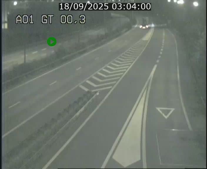 Traffic live webcam Luxembourg Croix de Gasperich - A1 direction Kirchberg - BK 0.3