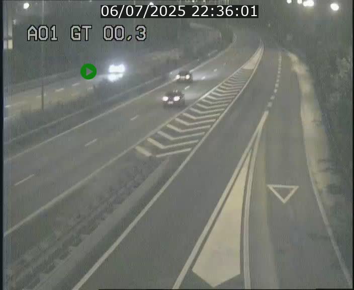 Traffic live webcam Luxembourg Croix de Gasperich - A1 direction Kirchberg - BK 0.3