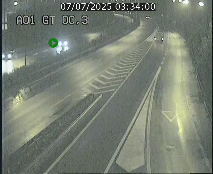 Traffic live webcam Luxembourg Croix de Gasperich - A1 direction Kirchberg - BK 0.3