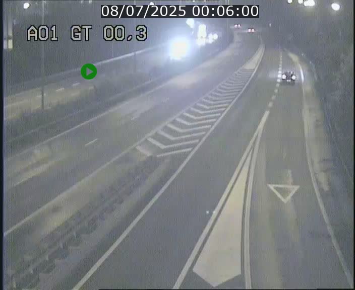 Traffic live webcam Luxembourg Croix de Gasperich - A1 direction Kirchberg - BK 0.3