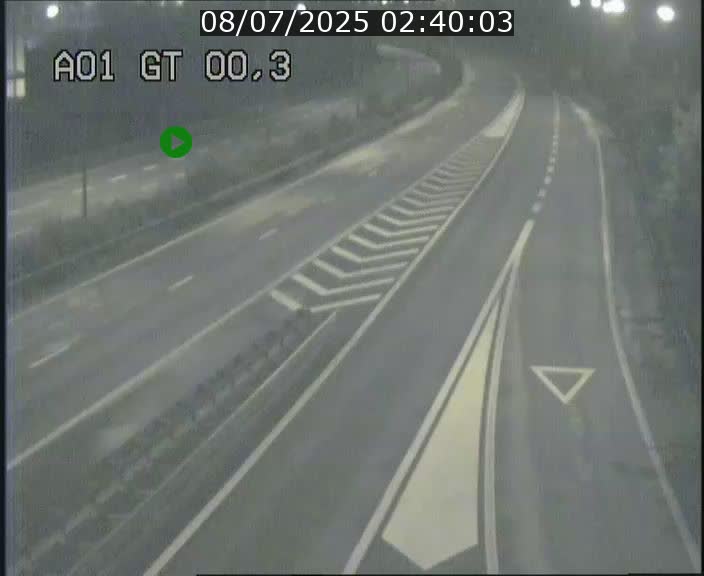 Traffic live webcam Luxembourg Croix de Gasperich - A1 direction Kirchberg - BK 0.3