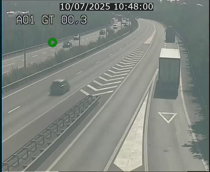 Traffic live webcam Luxembourg Croix de Gasperich - A1 direction Kirchberg - BK 0.3