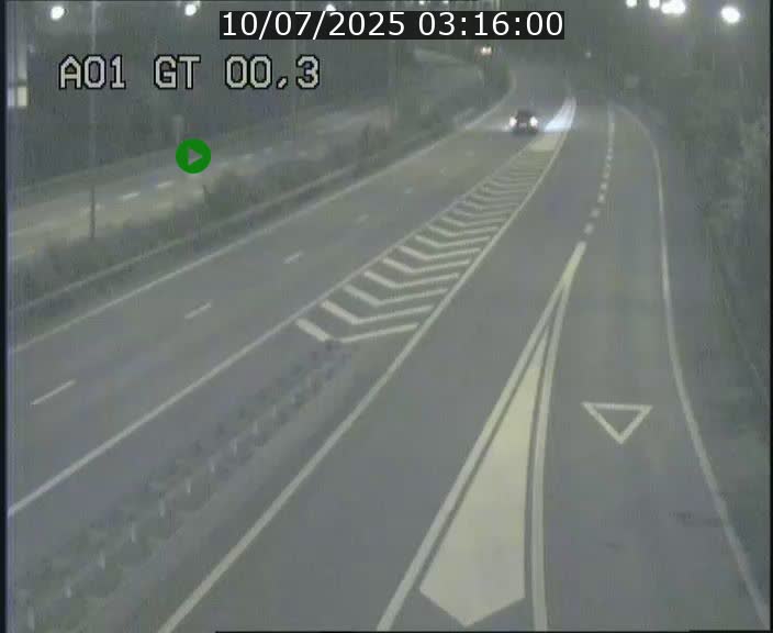 Traffic live webcam Luxembourg Croix de Gasperich - A1 direction Kirchberg - BK 0.3