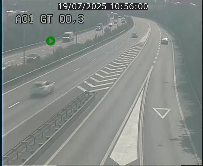 Traffic live webcam Luxembourg Croix de Gasperich - A1 direction Kirchberg - BK 0.3